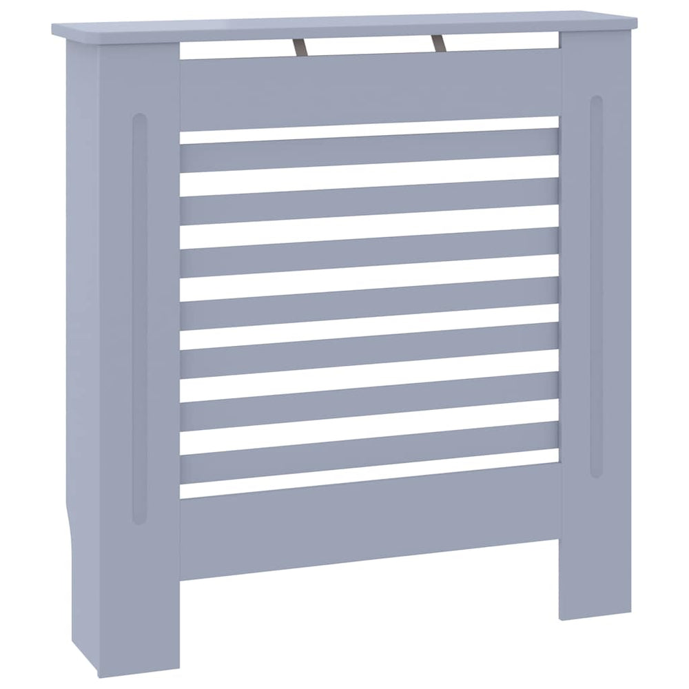 Graue Heizkörperverkleidung MDF 78 cm