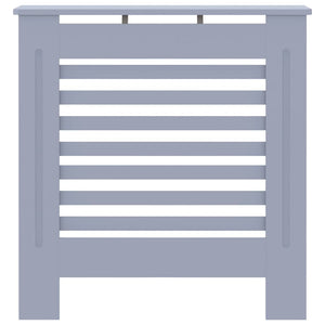Graue Heizkörperverkleidung MDF 78 cm