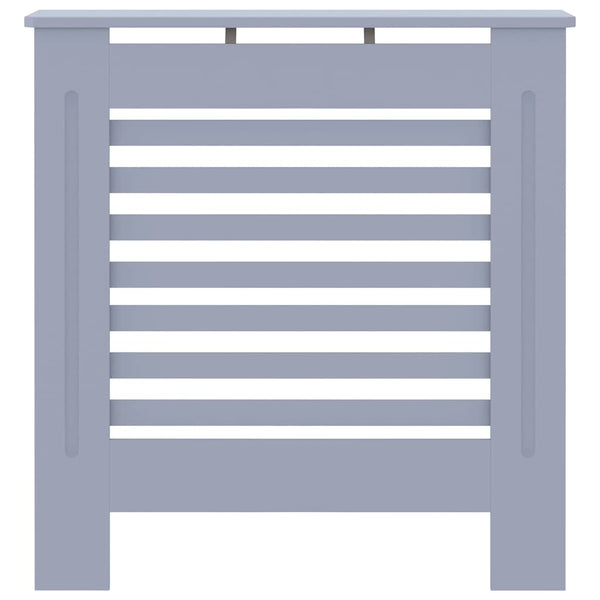Graue Heizkörperverkleidung MDF 78 cm