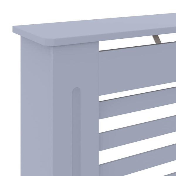 Graue Heizkörperverkleidung MDF 78 cm