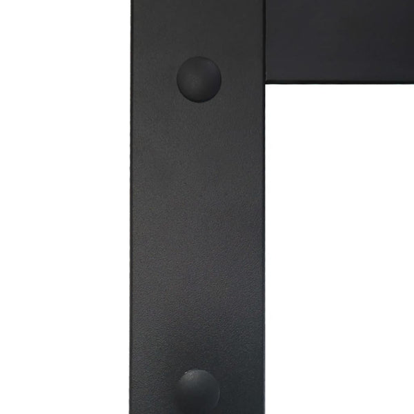 Schiebetür Aluminium und ESG-Glas mit Beschlägen 102,5x205 cm