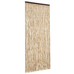Insektenschutz-Vorhang Beige 90x200 cm Chenille