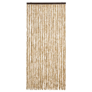 Insektenschutz-Vorhang Beige 90x200 cm Chenille