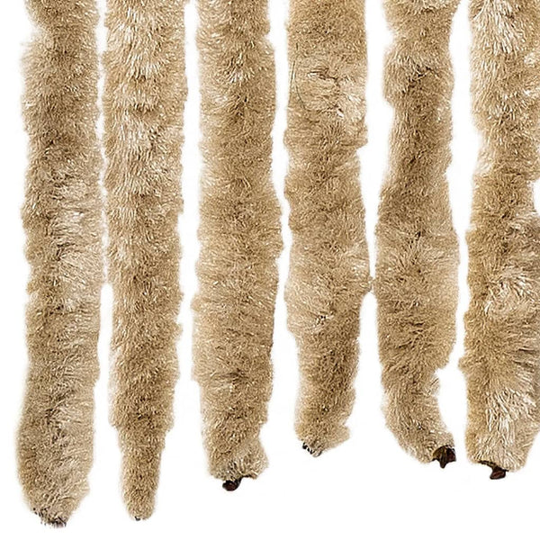 Insektenschutz-Vorhang Beige 90x200 cm Chenille
