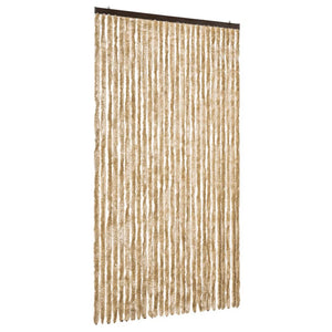 Insektenschutz-Vorhang Beige 118x220 cm Chenille
