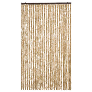 Insektenschutz-Vorhang Beige 118x220 cm Chenille