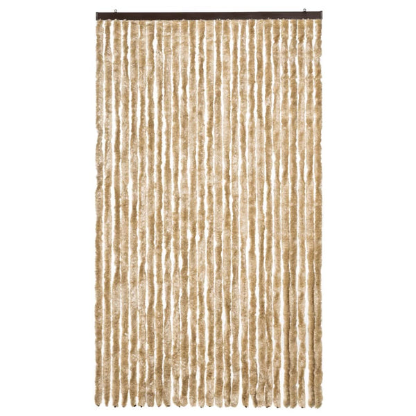 Insektenschutz-Vorhang Beige 118x220 cm Chenille