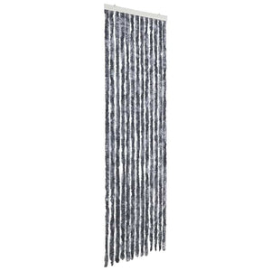 Insektenschutz-Vorhang Silbern 56x200 cm Chenille