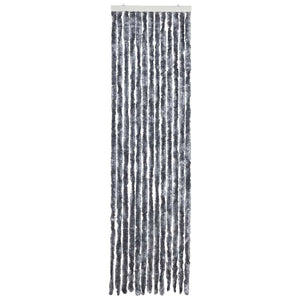 Insektenschutz-Vorhang Silbern 56x200 cm Chenille