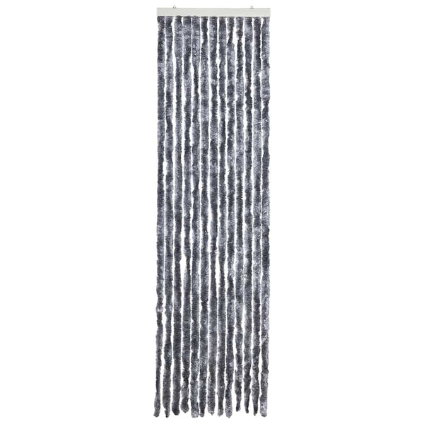 Insektenschutz-Vorhang Silbern 56x200 cm Chenille