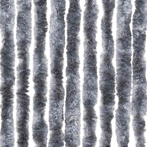 Insektenschutz-Vorhang Silbern 56x200 cm Chenille