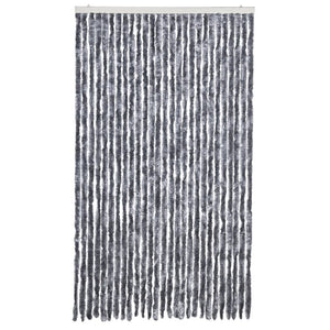 Insektenschutz-Vorhang Silbern 118x220 cm Chenille