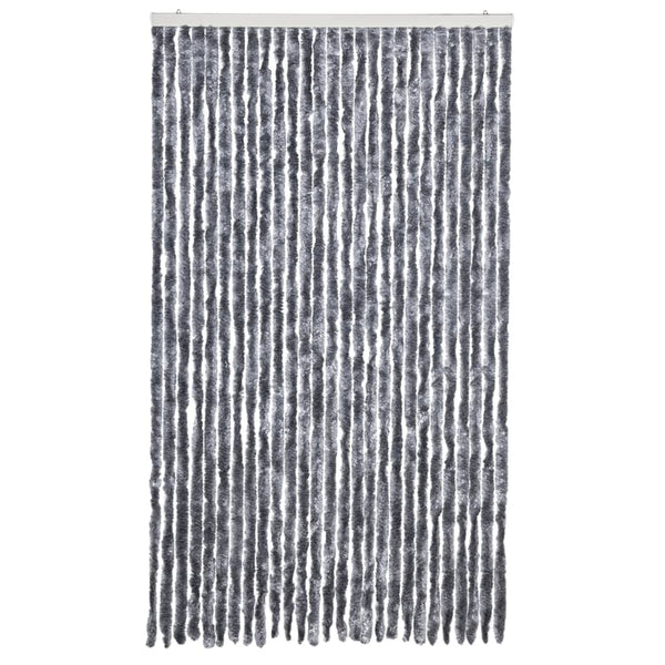 Insektenschutz-Vorhang Silbern 118x220 cm Chenille