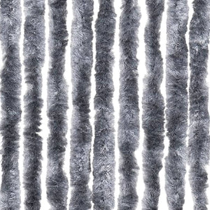 Insektenschutz-Vorhang Silbern 118x220 cm Chenille