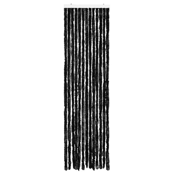Insektenschutz-Vorhang Anthrazit 56x200 cm Chenille
