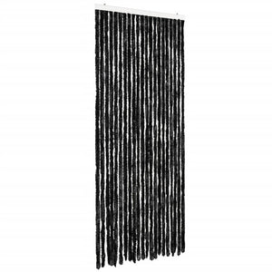 Insektenschutz-Vorhang Anthrazit 90x200 cm Chenille