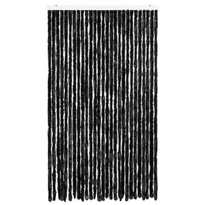 Insektenschutz-Vorhang Anthrazit 118x220 cm Chenille