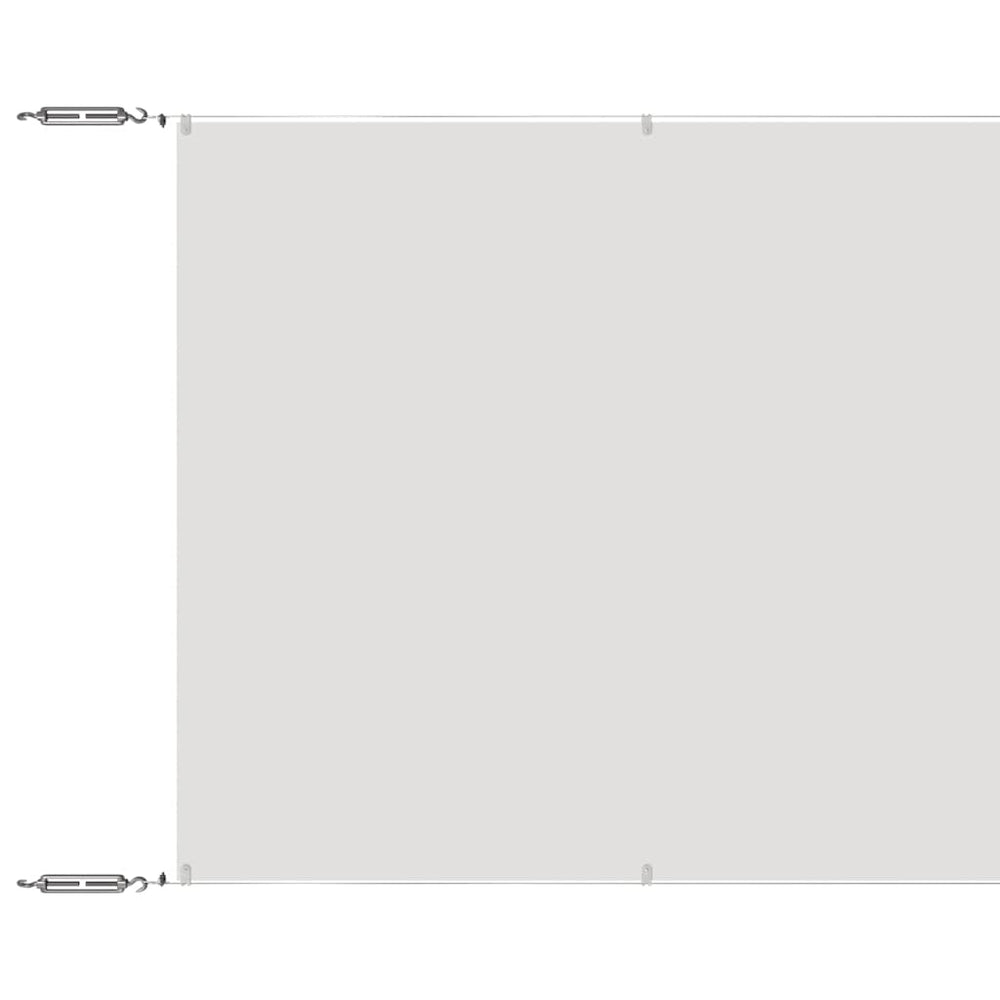 vidaXL Vertical Awning White 60x1000 cm Oxford Fabric