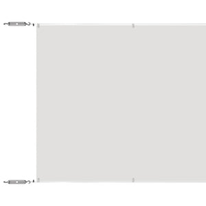 Senkrechtmarkise Weiß 60x1000 cm Oxford-Gewebe