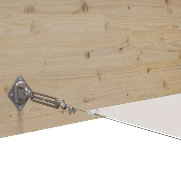 Senkrechtmarkise Weiß 60x1000 cm Oxford-Gewebe