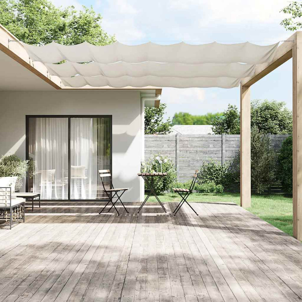vidaXL Vertical Awning White 60x1000 cm Oxford Fabric