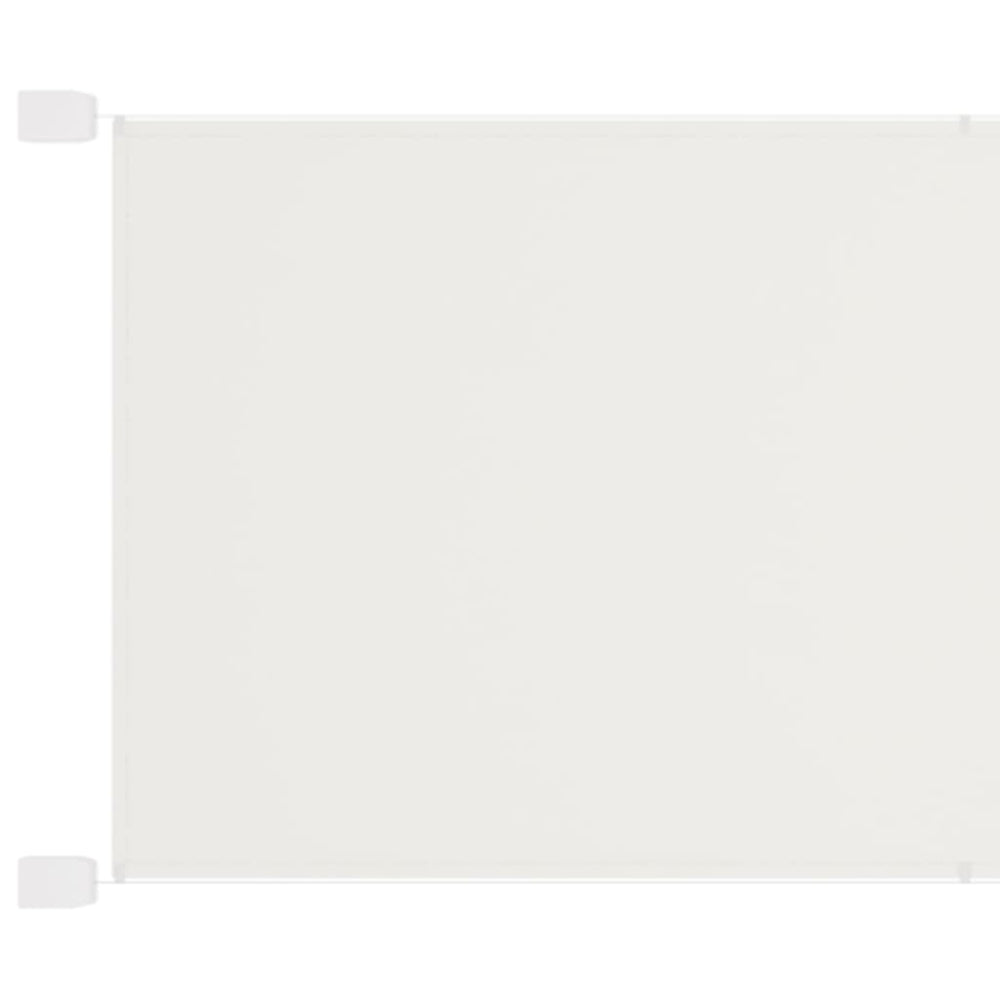 vidaXL Vertical Awning White 140x270 cm Oxford Fabric