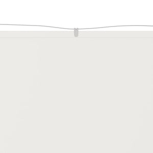 Senkrechtmarkise Weiß 140x270 cm Oxford-Gewebe