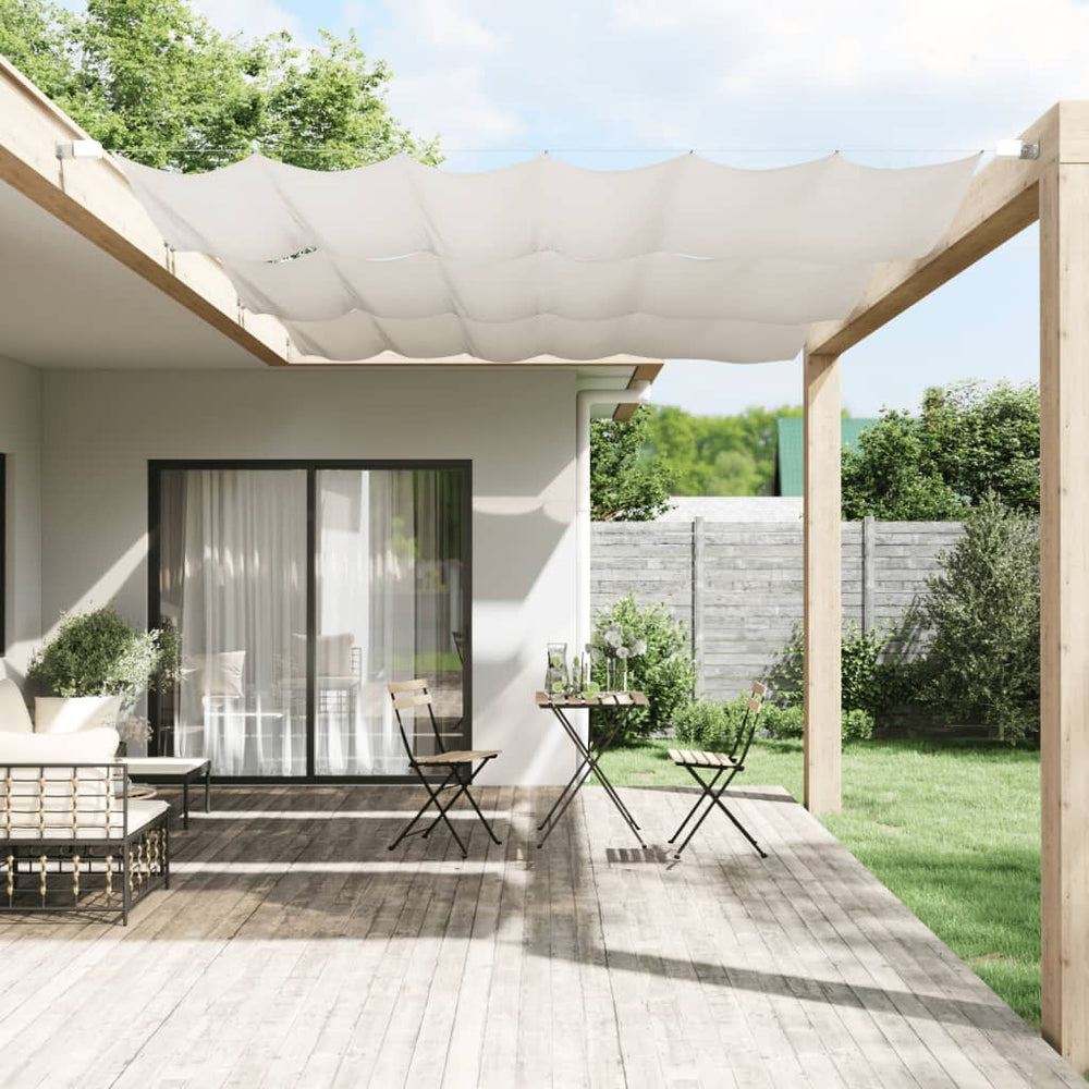 vidaXL Vertical Awning White 140x270 cm Oxford Fabric