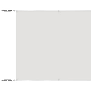 Senkrechtmarkise Weiß 140x800 cm Oxford-Gewebe