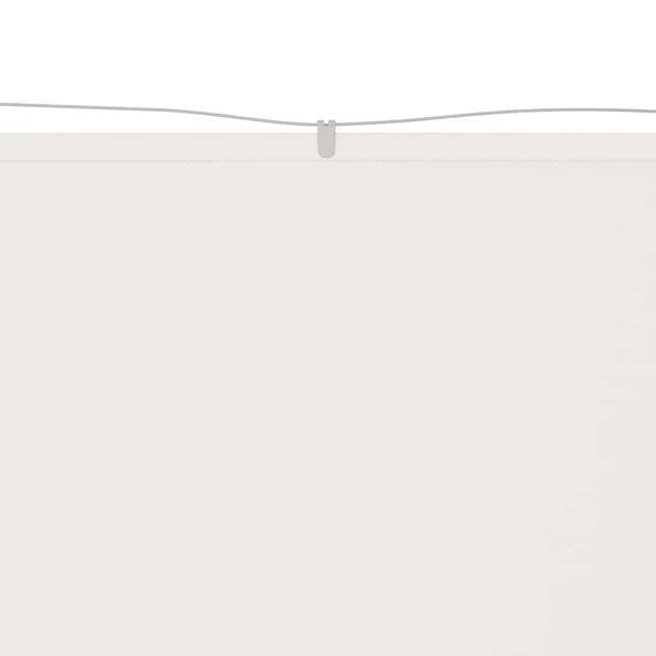 Senkrechtmarkise Weiß 140x1200 cm Oxford-Gewebe