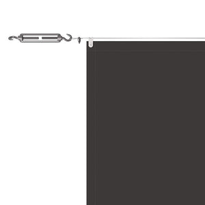 Senkrechtmarkise Anthrazit 100x1000 cm Oxford-Gewebe