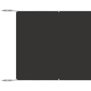Senkrechtmarkise Anthrazit 100x1200 cm Oxford-Gewebe