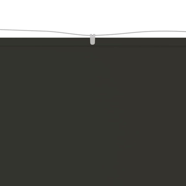 Senkrechtmarkise Anthrazit 140x270 cm Oxford-Gewebe