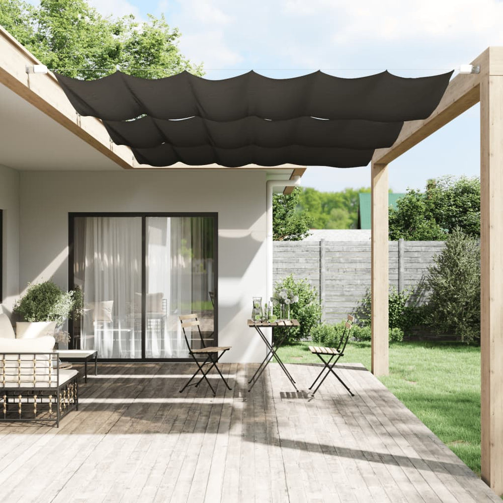vidaXL Vertical Awning Anthracite 140x270 cm Oxford fabric