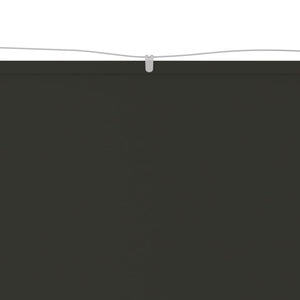 Senkrechtmarkise Anthrazit 140x420 cm Oxford-Gewebe
