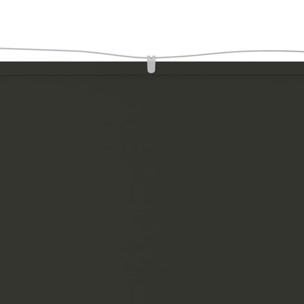 Senkrechtmarkise Anthrazit 140x420 cm Oxford-Gewebe