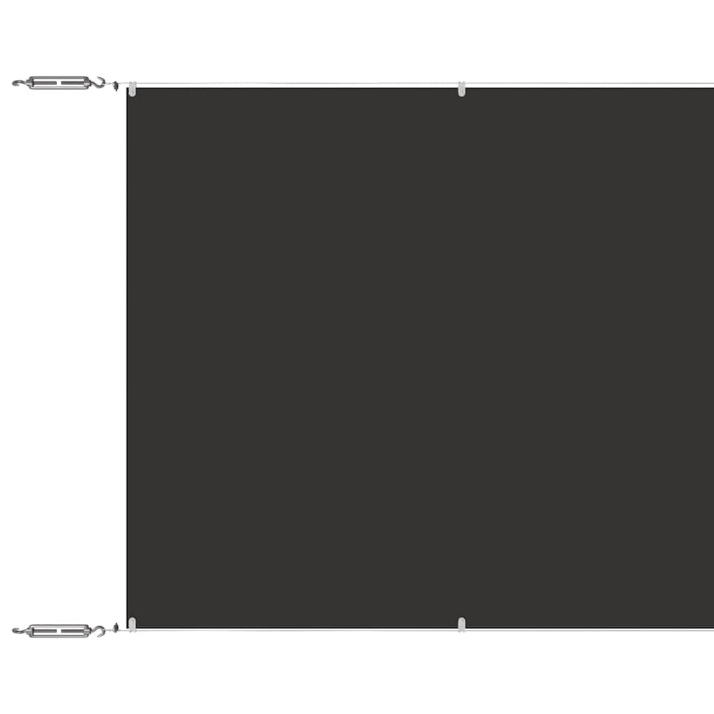 vidaXL Vertical Awning Anthracite 140x600 cm Oxford Fabric