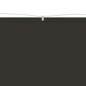 Senkrechtmarkise Anthrazit 140x600 cm Oxford-Gewebe