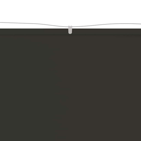 Senkrechtmarkise Anthrazit 140x800 cm Oxford-Gewebe