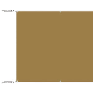 Senkrechtmarkise Beige 60x800 cm Oxford-Gewebe
