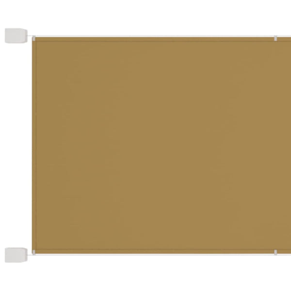 Senkrechtmarkise Beige 140x420 cm Oxford-Gewebe
