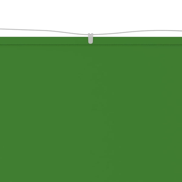 Senkrechtmarkise Hellgrün 100x420 cm Oxford-Gewebe
