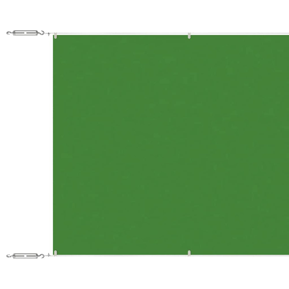 Senkrechtmarkise Hellgrün 180x1000 cm Oxford-Gewebe