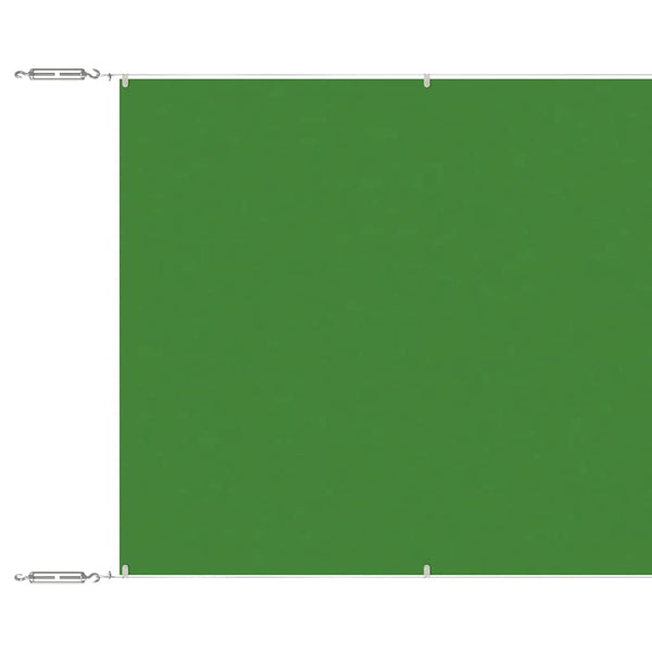Senkrechtmarkise Hellgrün 180x1000 cm Oxford-Gewebe
