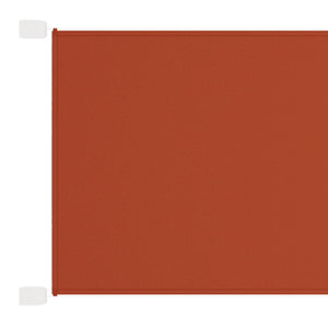 Senkrechtmarkise Terrakotta 140x360 cm Oxford-Gewebe