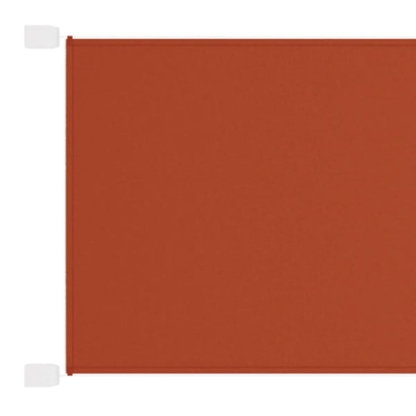 Senkrechtmarkise Terrakotta 140x420 cm Oxford-Gewebe