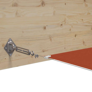 Senkrechtmarkise Terrakotta 140x600 cm Oxford-Gewebe