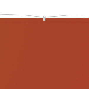 Senkrechtmarkise Terrakotta 180x1000 cm Oxford-Gewebe