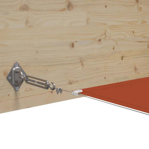 Senkrechtmarkise Terrakotta 180x1000 cm Oxford-Gewebe