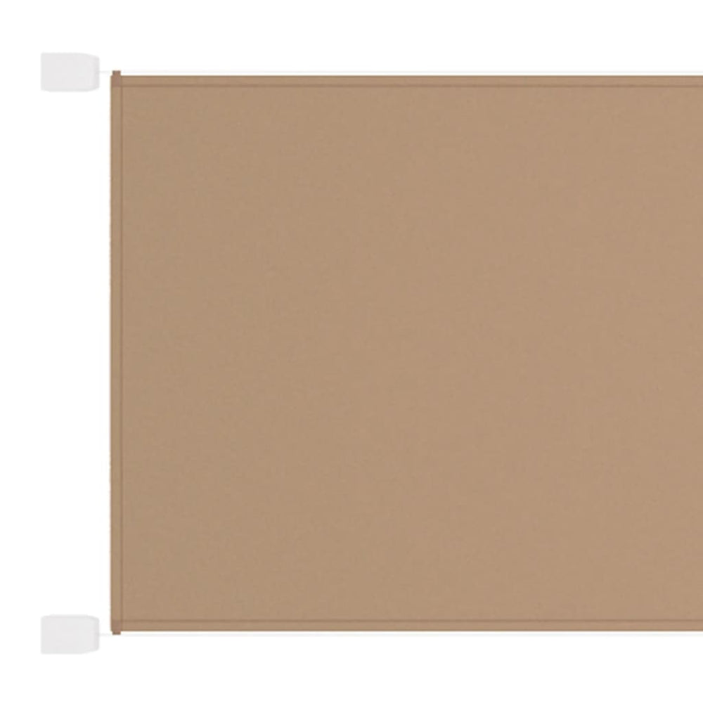 vidaXL Vertical Blind Taupe 140x420 cm Oxford Fabric
